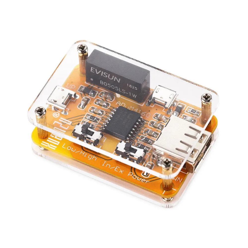 ADuM4160 USB изолятор доска Аудио шумоподавитель 1500 В цифровой изоляционный модуль