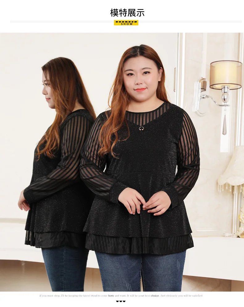 TUHAO весенние черные элегантные женские блузки, рубашки размера плюс 10XL 8XL 6XL женские офисные блузки, рубашки, топы MSFS