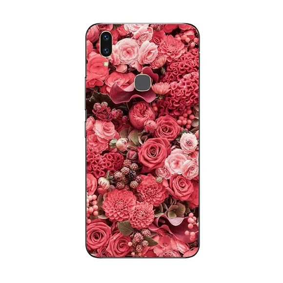 D чехол для телефона Vivo V9 чехол силиконовый чехол для Vivo V9 Молодежная задняя крышка мягкий TPU для Vivo Y85 Coque 6,3 ''VIVOV9 VIVOY85 - Цвет: 2