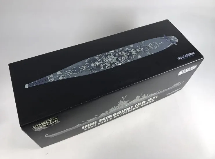 FOV 1/700 Scale USS Миссури BB-6" Mighty Mo" "Большой МО" Lowa-класс линкор литья под давлением Металл Военный корабль игрушка для коллекции