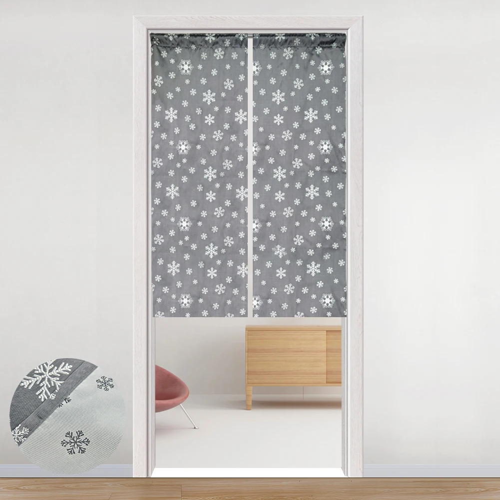 NAPEARL 1 шт. короткие капли Снежный жаккардовый двери шторы цветочный рустический