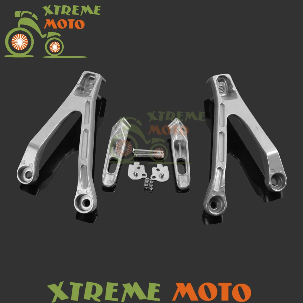 Алюминиевые Подножки для мотоцикла заднего пассажира подножки педали и