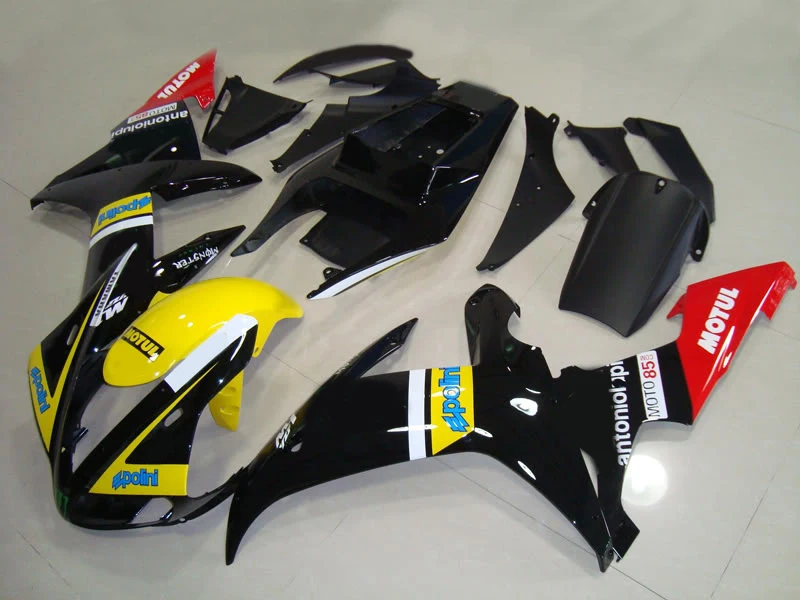 Комплект обтекателей для мотоцикла YAMAHA YZFR1 02 03 YZF R1 2002 2003 YZF1000 yzfr1 ABS красный черный