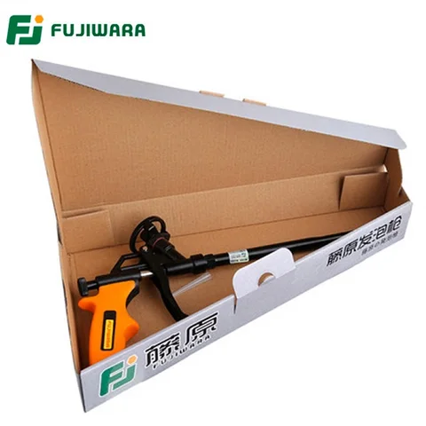 Фторуглеродный металлический пистолет для пены FUJIWARA, пенорезиновый наполнитель, полиуретановый пенопластовый наполнитель, пистолет-распылитель