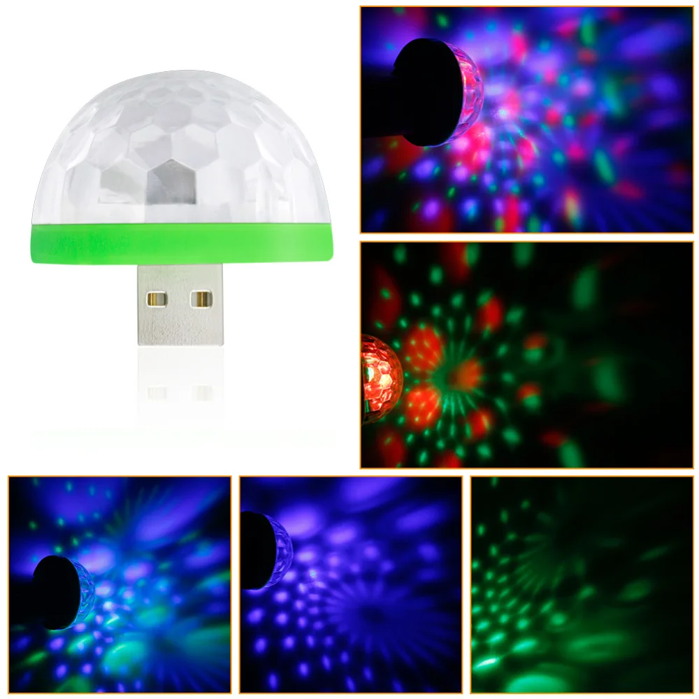 VooVoo автомобильная светодиодная декоративная лампа мини RGB атмосферный свет авто