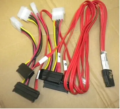 

Mini SAS line one for four SFF-8087 to 4 SFF-8482 1 SAS interface hard disk