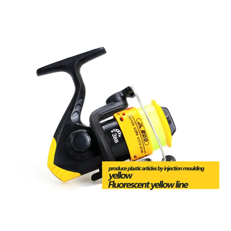 На ГРЕБНЕ JL200 Новое Прибытие Гальванических Спиннинг Рыболовные Катушки