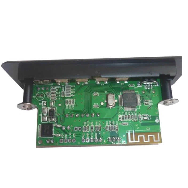 

10pcs/lot 12V/5V Bluetooth MP3 Decoding Board USB sound card Bluetooth calling DIY lossless decoder Module electronic clock MD03