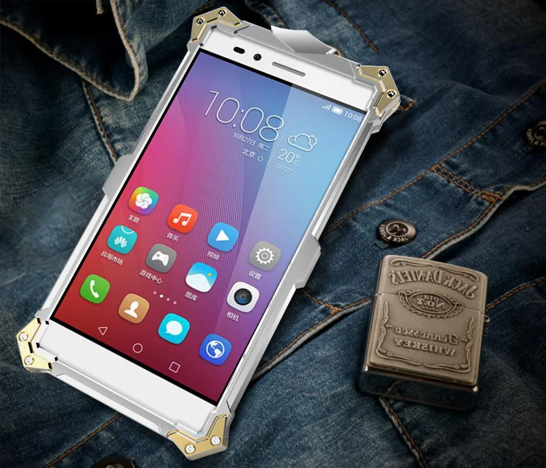 For Huawei Honor 5A Zimon Aviation Aluminum Metal Case Strong Cover Y6 II Cases | Мобильные телефоны и аксессуары