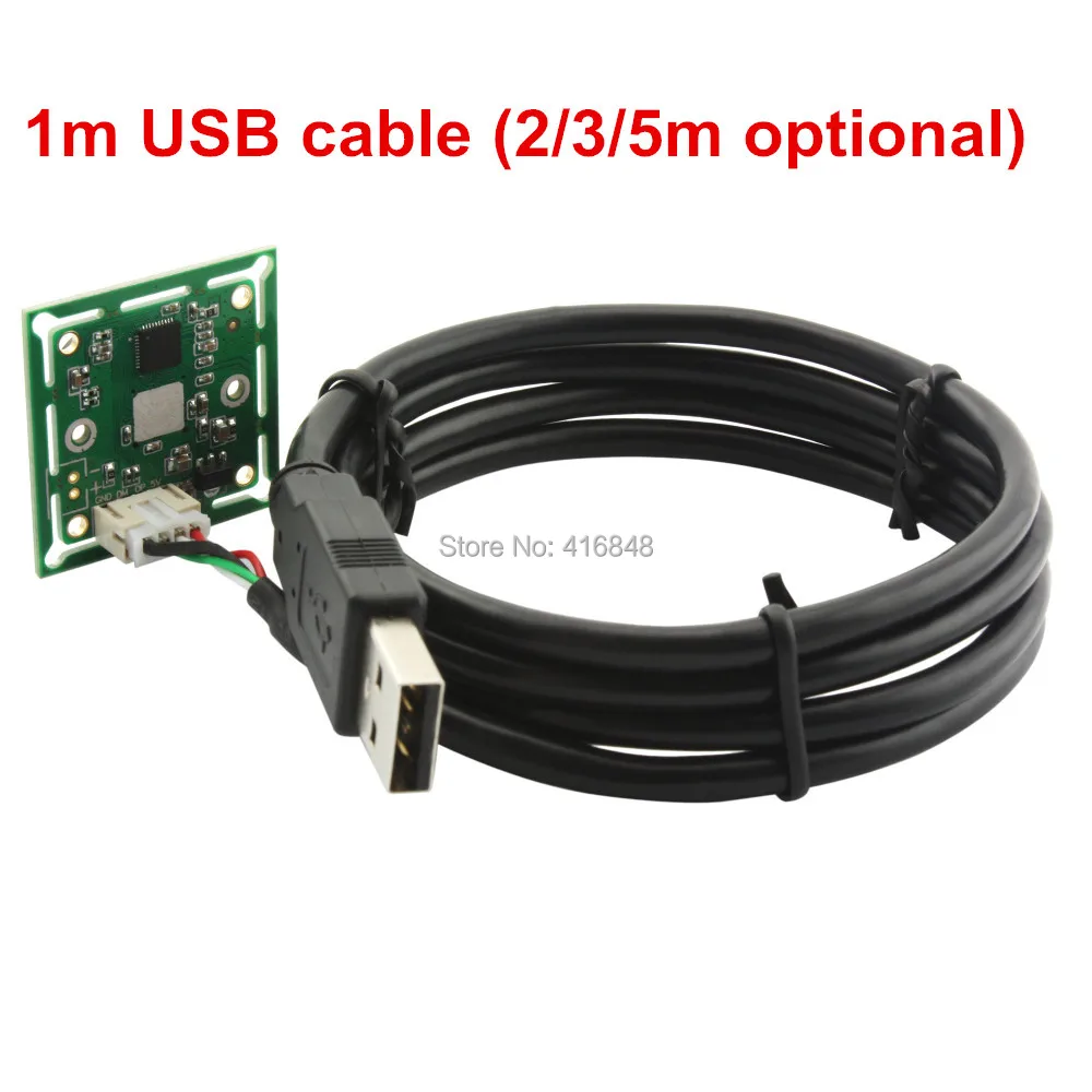 Usb модуль камеры 640X480 MJPEG 60fps M7 45 градусов Объектив 32*32 мм плата 480P VGA видео CMOS OV7725 usb