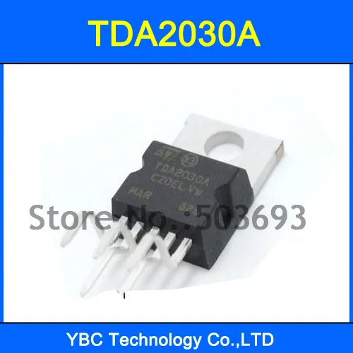 100 шт. TDA2030A TDA2030 2030 аудио усилитель 18 Вт Hi Fi IC сделано в Китае|ic tda2030|ic tda2030aic amplifiers |