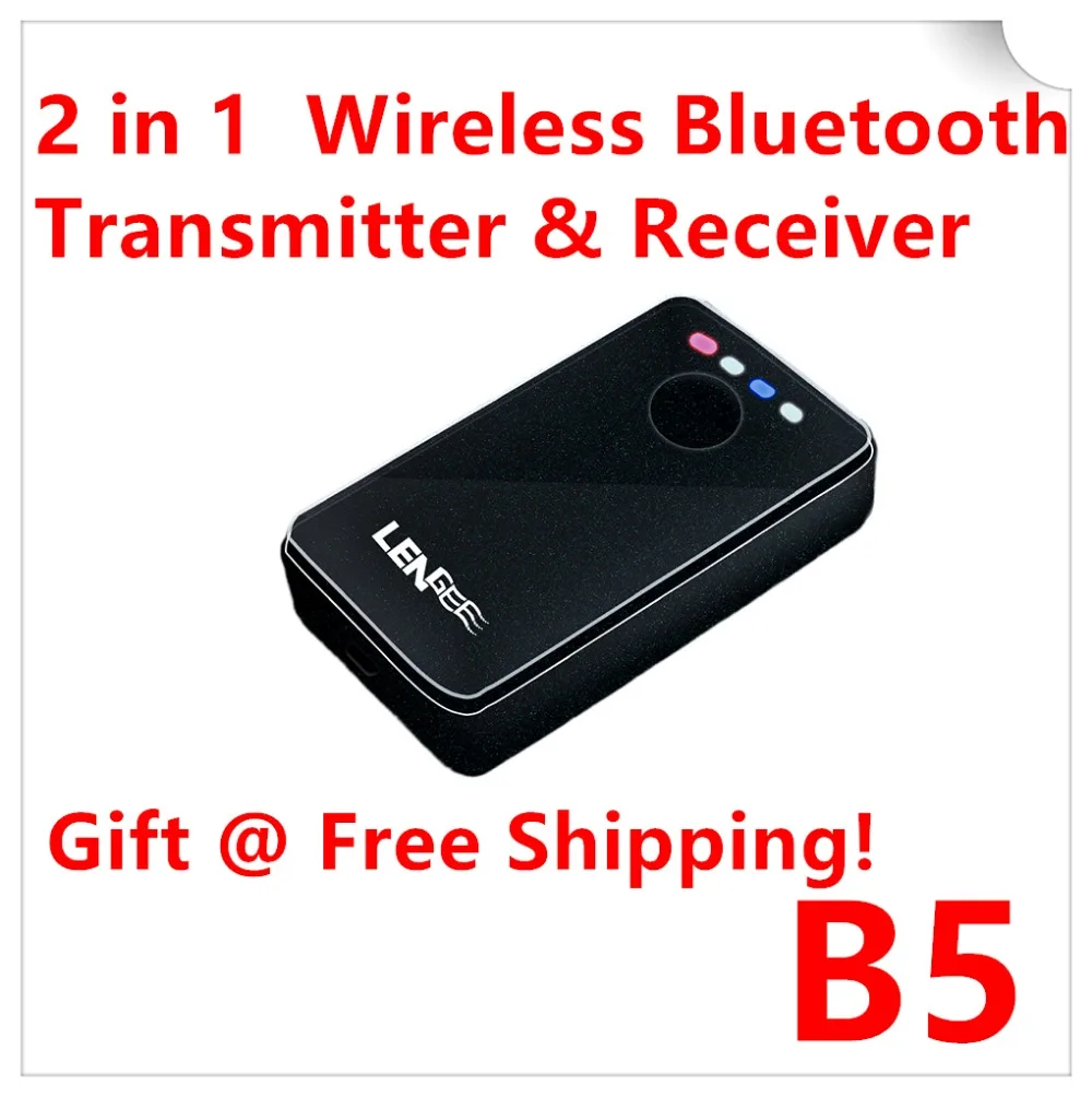 Подарок @ Бесплатная доставка Мини 2 в 1 Bluetooth передатчик и bluetooth приемник