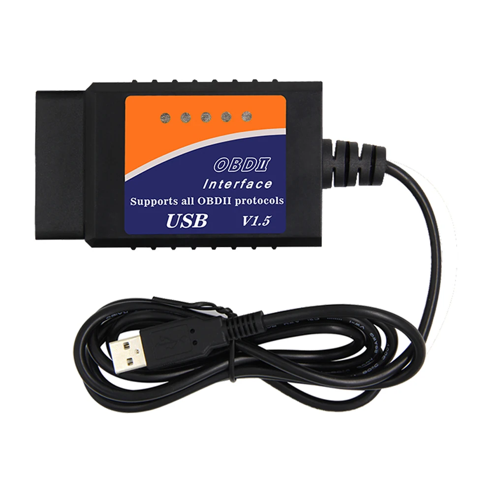 ELM327 V1.5 USB переключатель PIC18F25K80 чип HS-CAN/MS-CAN для FORScan elm327 v1.5 для Ford OBD2 диагностический сканер