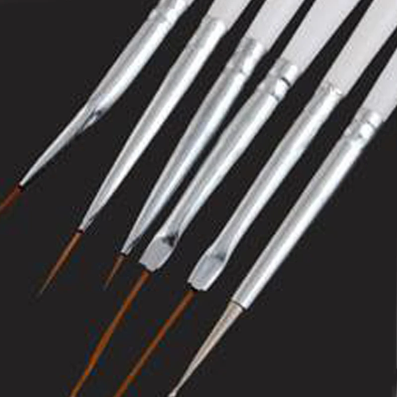 

100 Sets x 15pcs Nail Brushes Set Nail Design Brushes Gel Set Painting Draw Pen Polish Wholesale G0115