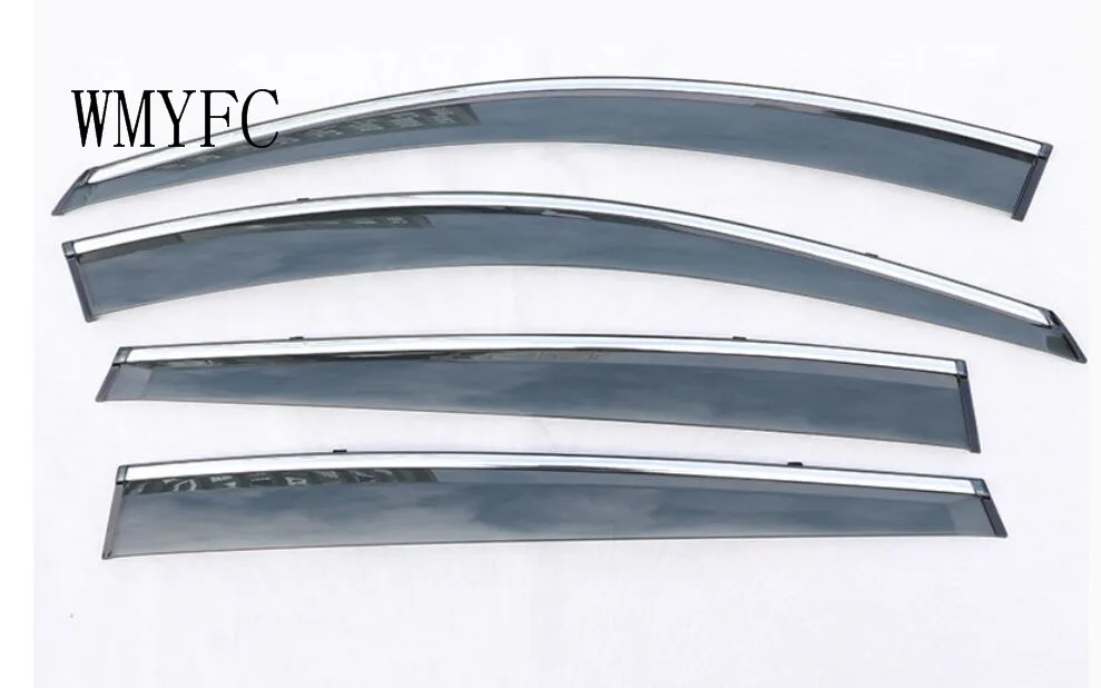 Защитный козырек от солнца и дождя на окна для Toyota RAV4 4 шт. 2017 2018|vent visors|shield deflectorrain