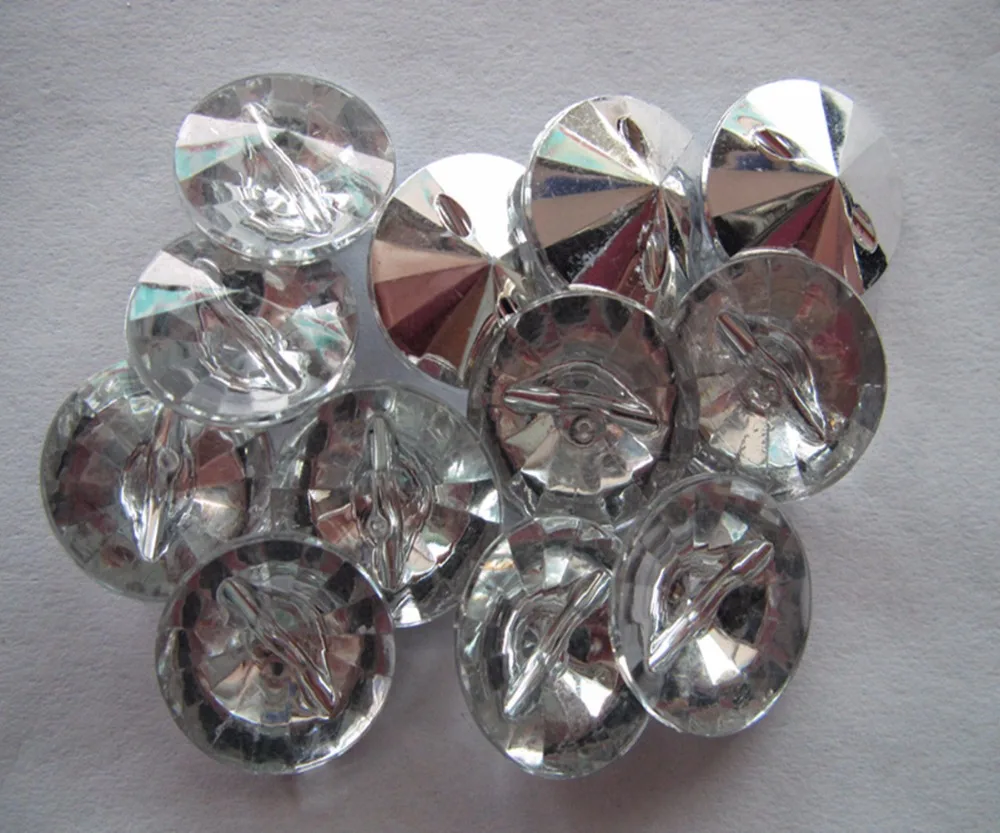 

Бесплатная доставка 15 мм Кнопка белый цвет шпиль форма кристалл кнопка банный халат Кнопка 100 шт