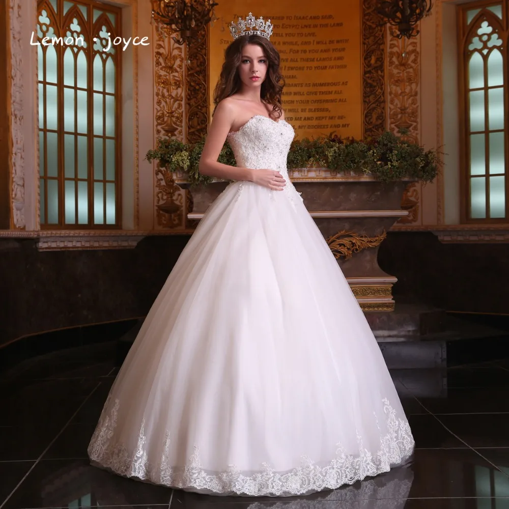 Роскошные свадебные платья 2020 новейшие Пышные бальные с аппликацией из бисера и