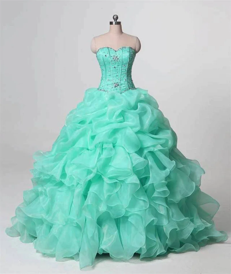 ANGELSBRIDEP модные пышные платья бальное платье для выпускного вечера vestidos de 15 anos милые 16 платья Длинные вечерние платья