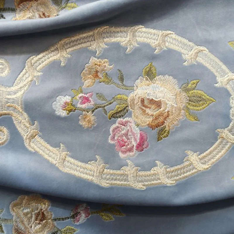 

Бархатные шторы HQYQJJHYR светло-голубые