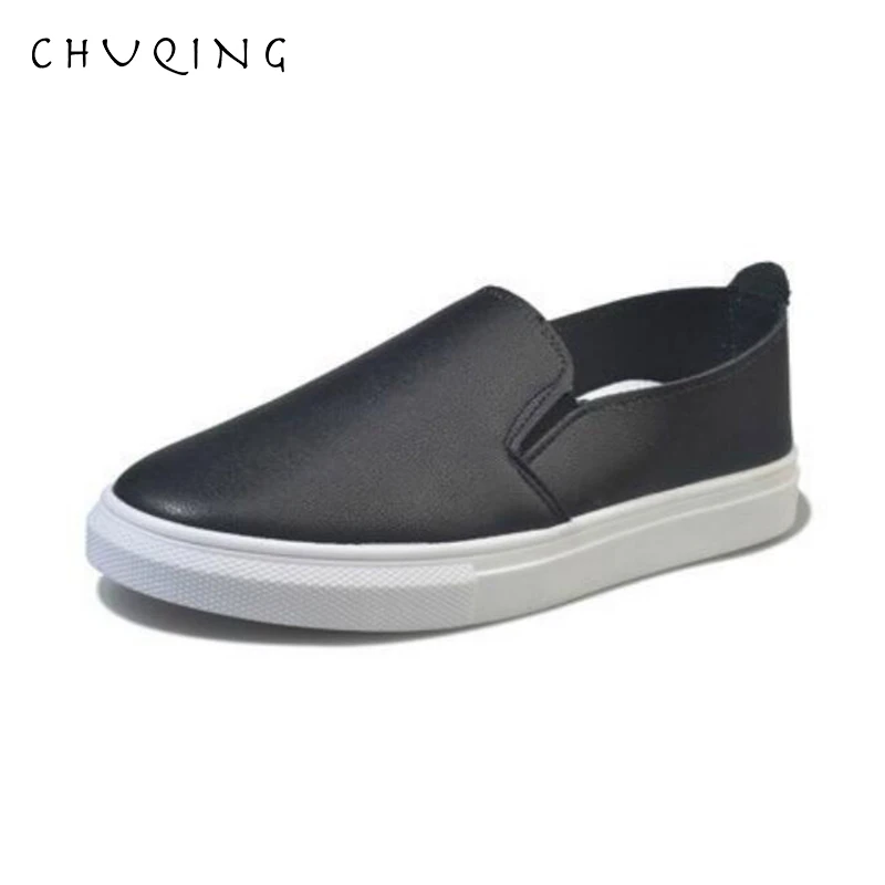 Новые женские туфли CHUQING белые рабочие на плоской подошве для медсестер