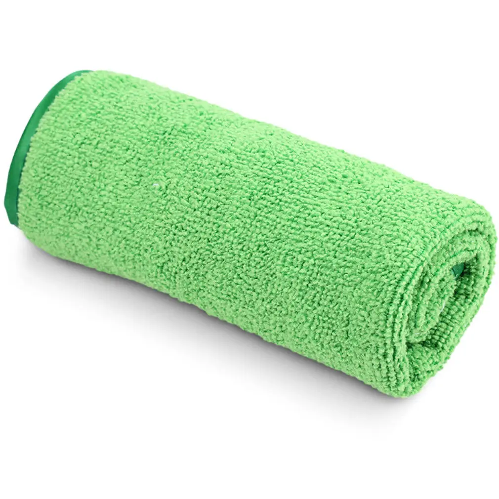 h Car Wash Microfiber Towel Auto Cleaning Drying Cloth Hemming Super Absorbent - Цвет: h