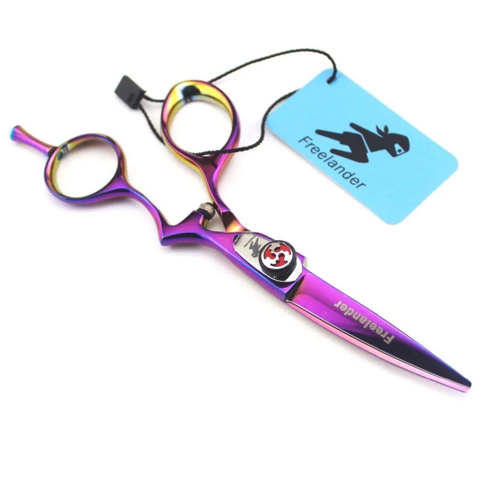

Freelander 5.5 inch personality hairdressing scissors flat shears household scissors durable and meticulous workmanship