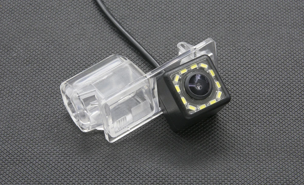 175 градусов Fisheye MCCD 12LED Full HD Беспроводной Парковка зеркало заднего хода автомобиля зеркало заднего вида Камера для Ford Kuga ESCAPE 2013