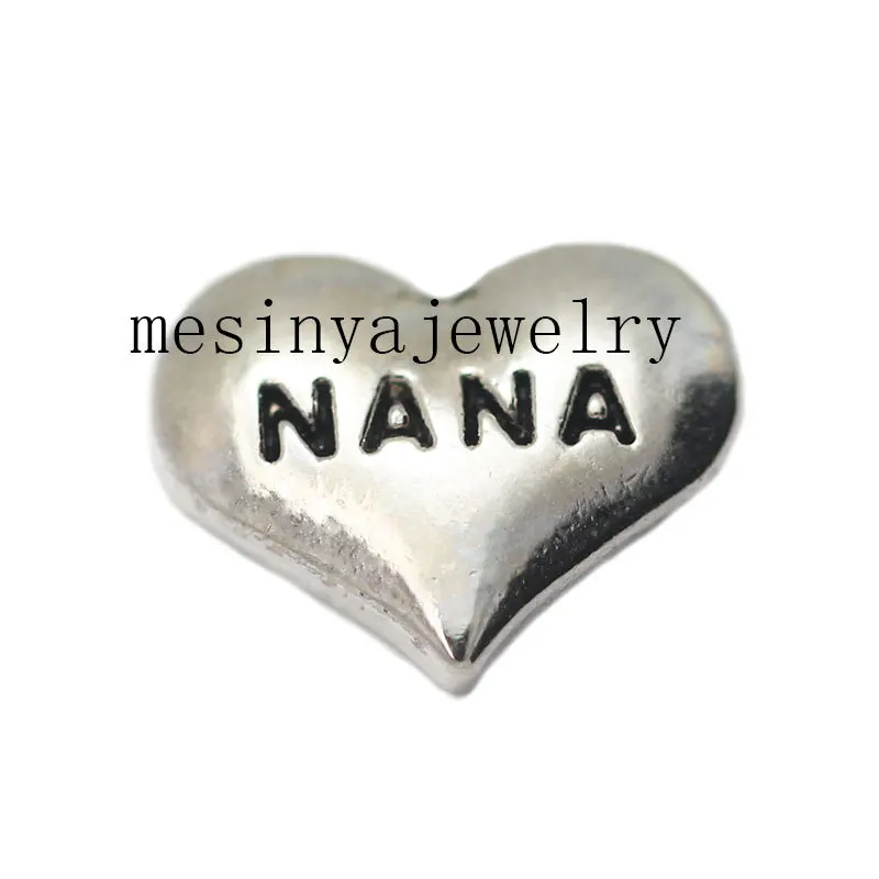 10 шт. Серебряные Плавающие Подвески в форме сердца|floating charms|charms floatingcharm charm |