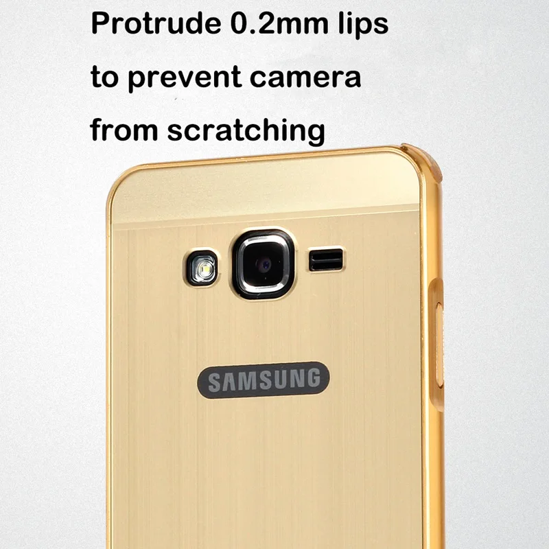 Задняя крышка для samsung Galaxy J2 Prime G532F чехол бампер алюминиевый Grand SM G530 G531H G530H G530W