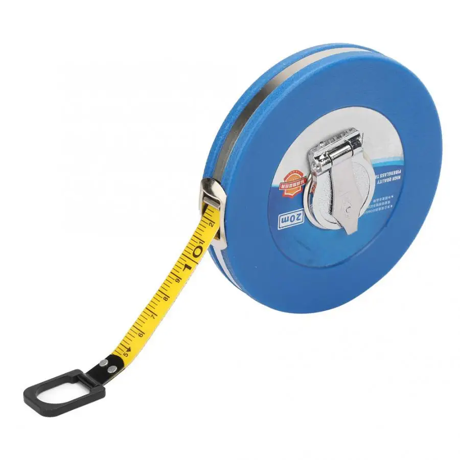 Retractable Tape Measure Surveyor Fiber Flexible Ruler Building Builder Measuring Tool | Инструменты