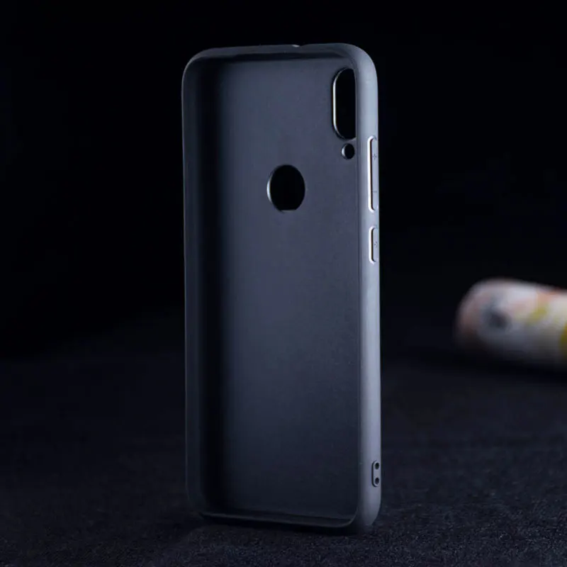 Чехол для Xiaomi Redmi Note 7 Pro кожаный чехол с деревянным узором силиконовым чехлом
