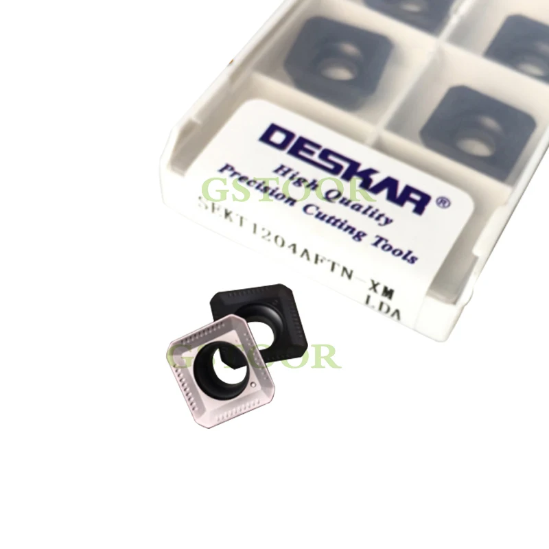 10 шт. DESKAR CNC Фрезерный резак SEKT1204AFTN XM LF6018 LDA токарный станок токарные инструменты