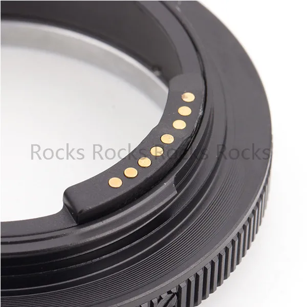 US Pixco GE 1 Макро AF Подтверждение адаптер объектива для Canon FD объектив EOS 7DII 5DII 70D 100D 650D