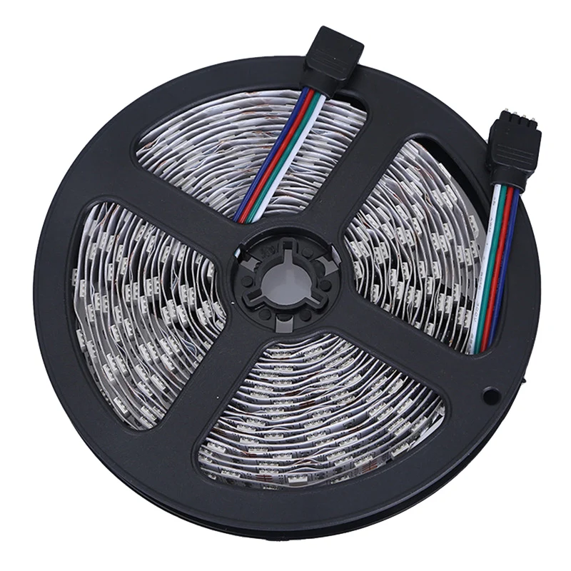 SMD 5 м 5050 Светодиодная лента RGB 30 светодиодов/м 150 светодиодов режущая