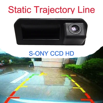 Static sny cam CCD багажник автомобиля ручка заднего вида камера для Audi/Q2/Q2L/Q5/A5/Q5L/VW/Bora/Detective/Touraument/Passat/Skoda/Kodiaq/Kodiak/Cayenne - Название цвета: Static sny cam