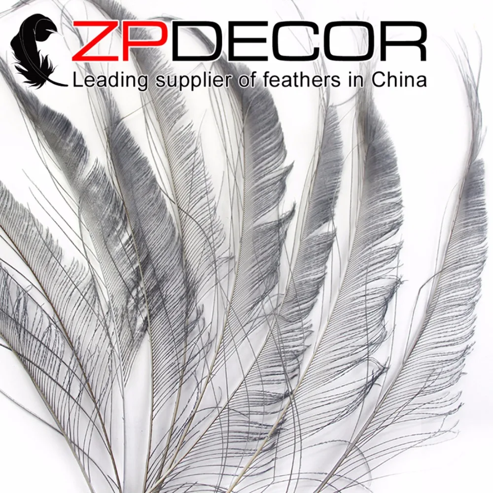 ZPDECOR 50 шт./лот 30 40 см (12 16 дюймов) ручная работа премиум качества серебристо серый