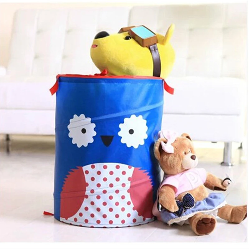 4 стиля складной нейлон детские игрушки корзина для хранения мультфильм шаблон