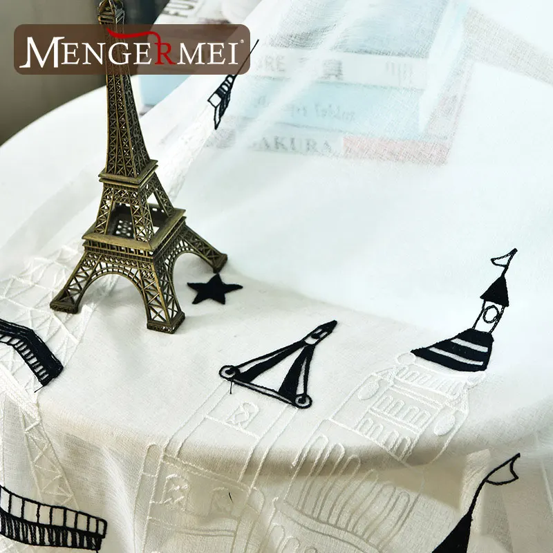 Замок звезды затемненные шторы для гостиной оконные спальни современные детской