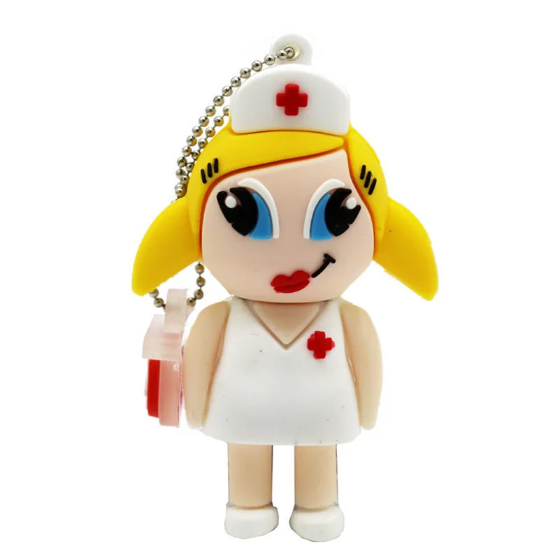 Флешка доктор медсестра 4 ГБ 8 16 32 64 USB 2 0 флеш-накопитель флешка флэш-накопители |