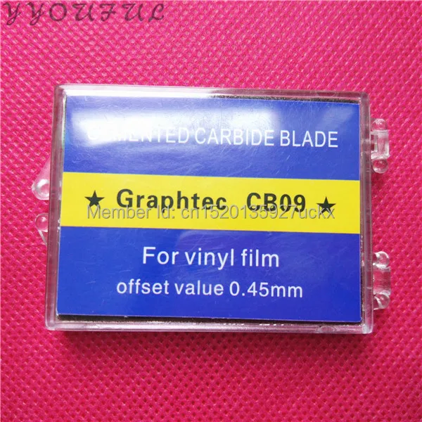 Cutter plotter Graphtec spare parts Icontek CB09 CE5000-60 cutter knife blade 30 degree 10pcs for sale | Компьютеры и офис