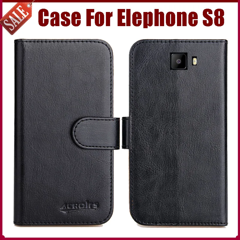 Горячая распродажа! Elephone S8 чехол Новое поступление 6 видов цветов Высокое