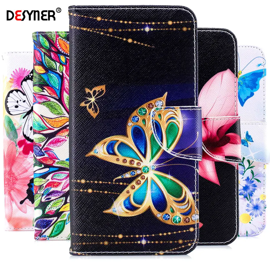 Роскошный цветной кожаный чехол Desyner с откидной крышкой для huawei P smart Plus NOVA 3i