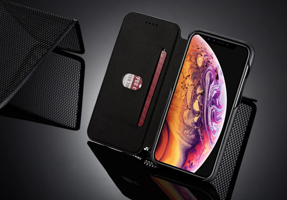 Роскошный деловой чехол для Apple iPhone 11 Pro MAX X XR 6 7 8 Plus, чехол-подставка для телефона, откидной кожаный чехол s для iPhone XSMAX, задняя крышка