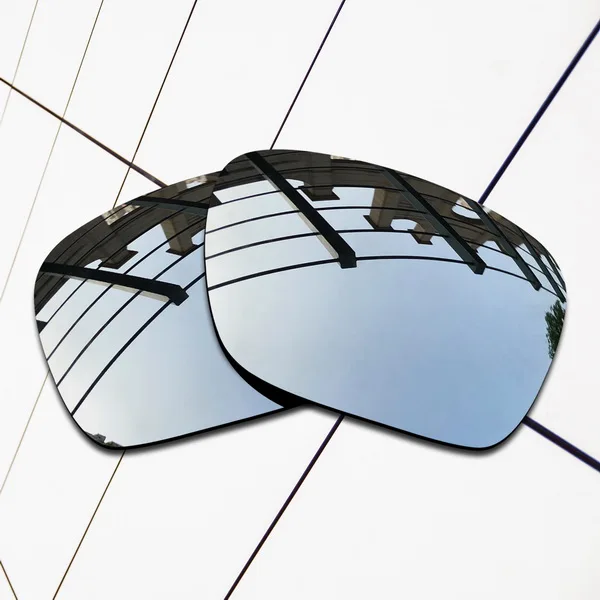 Silver Chrome E.O.S поляризованные Сменные линзы для солнцезащитных очков Oakley Holbrook XL OO9417-различные цвета - Цвет линз: Silver Chrome