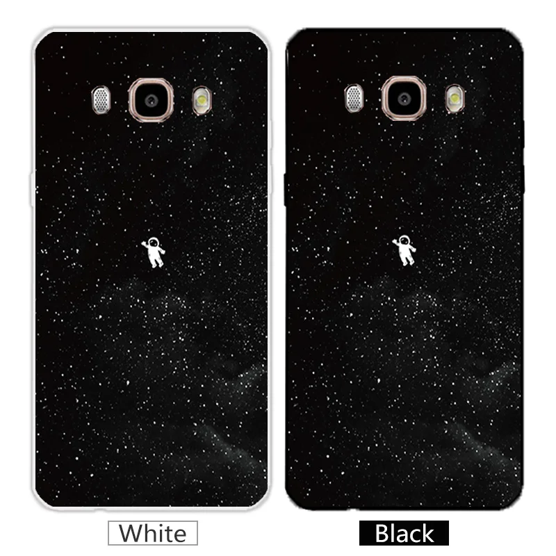 for Samsung J5 2016 Case Soft Silicone Cover Capa 5.2" For Galaxy J510 J5108 Jellyfish Phone Cases Black Shell |