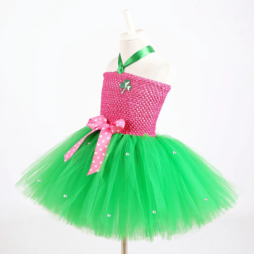 Розовые и зеленые детские юбка-пачка для девочек платье Принцесса Детское из