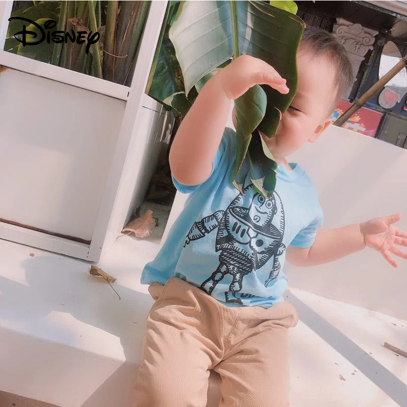 Хлопковая футболка с коротким рукавом для мальчиков и девочек