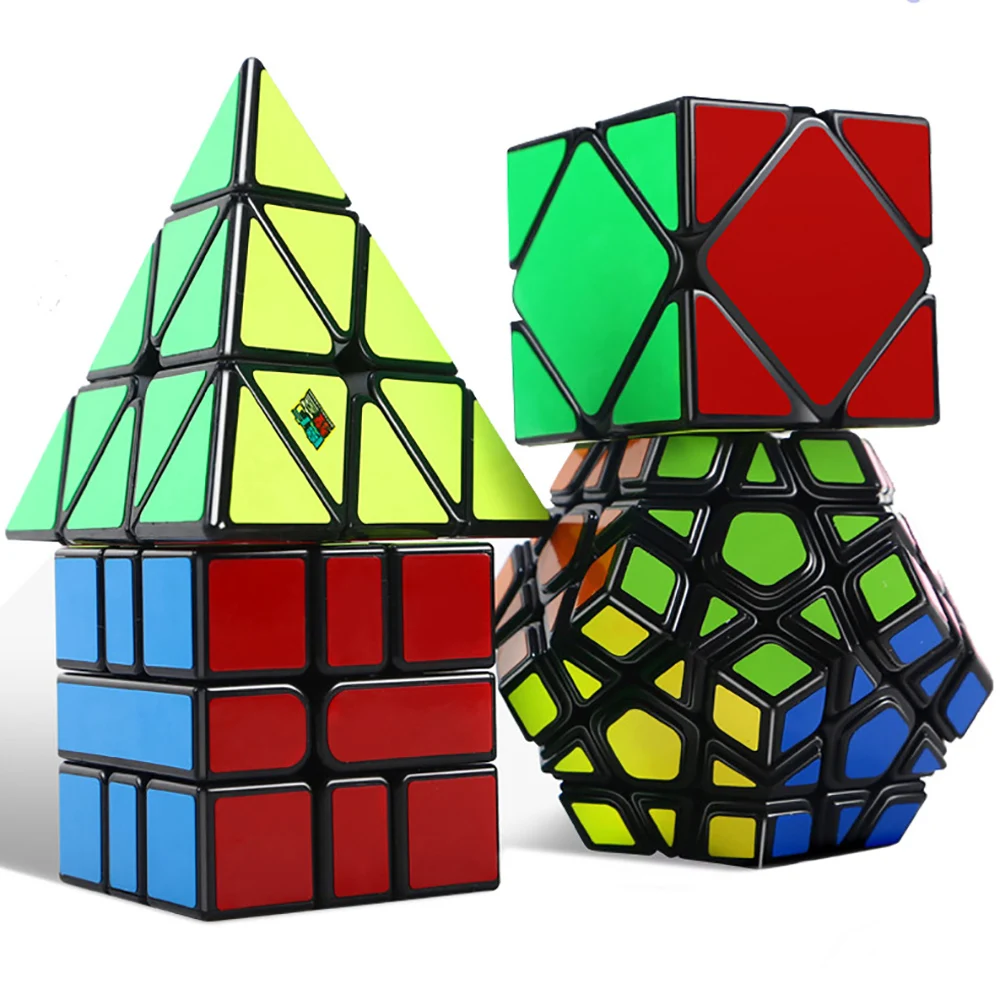 4 шт./компл. 3x3x3 4x4x4x4 магический куб Megaminx профессиональные скоростные Волшебные