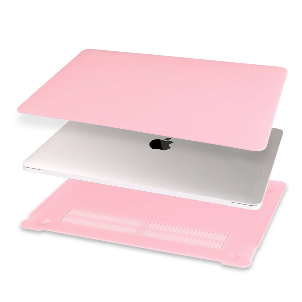 Жесткий пластиковый Чехол Redlai для MacBook Air 13 A1932 Pro retina 13 15 16 дюймов Сенсорная панель A2141 чехол для клавиатуры+ Защитная пленка для экрана