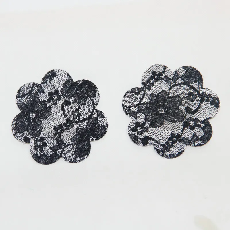 Женский бюстгальтер сексуальный клейкий кружевной цветок накладки на соски